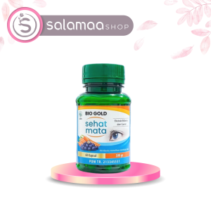 Kapsul Sehat Mata Bio Gold Suplemen Herbal Isi 60 Kapsul