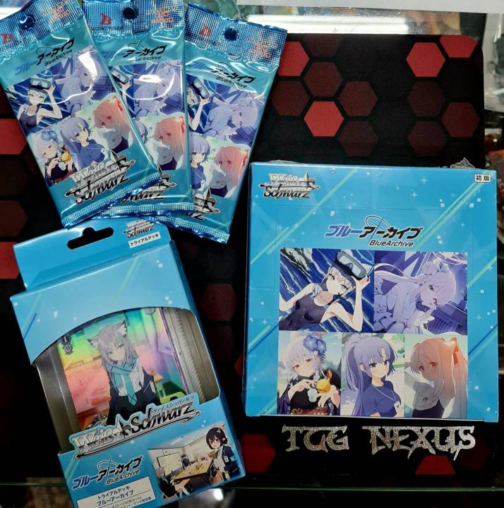 weiss schwarz blue archive booster box Weiss Schwarz Blue Archive The Animation Booster Box (Presell) main image 0