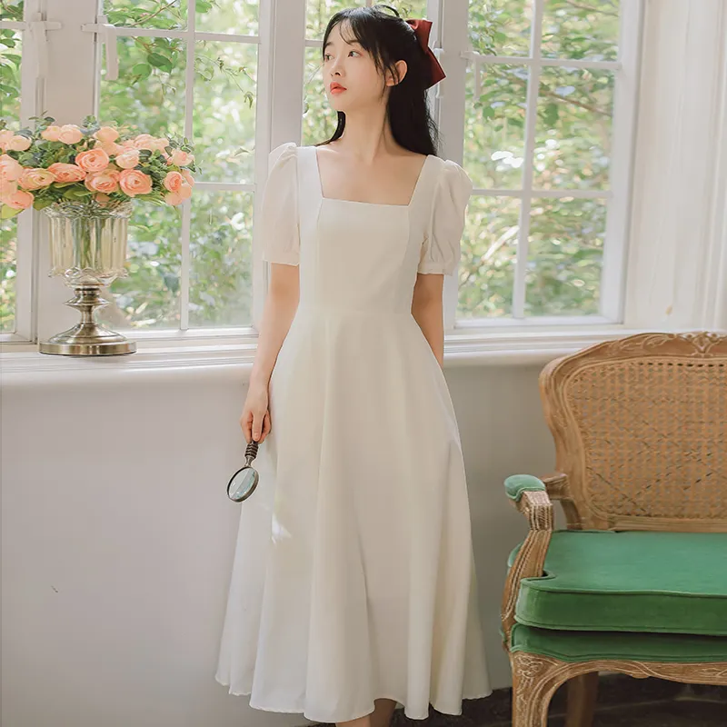 korean dinner dress Women's Evening Maxi Dress Cocktail Wedding Elegant Luxury Korean Fashion Retro