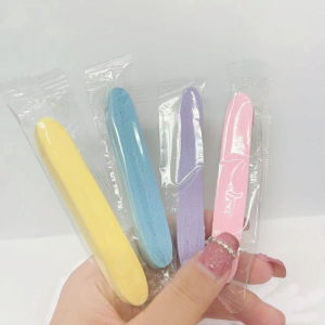 พัฟ ฟองน้ำอัดแท่ง ฟองน้ำล้างหน้า ทำความสะอาด ฟองน้ำอัดแข็ง เช็ดหน้า ห่อละ 12 ชิ้น พัฟแต่งหน้า