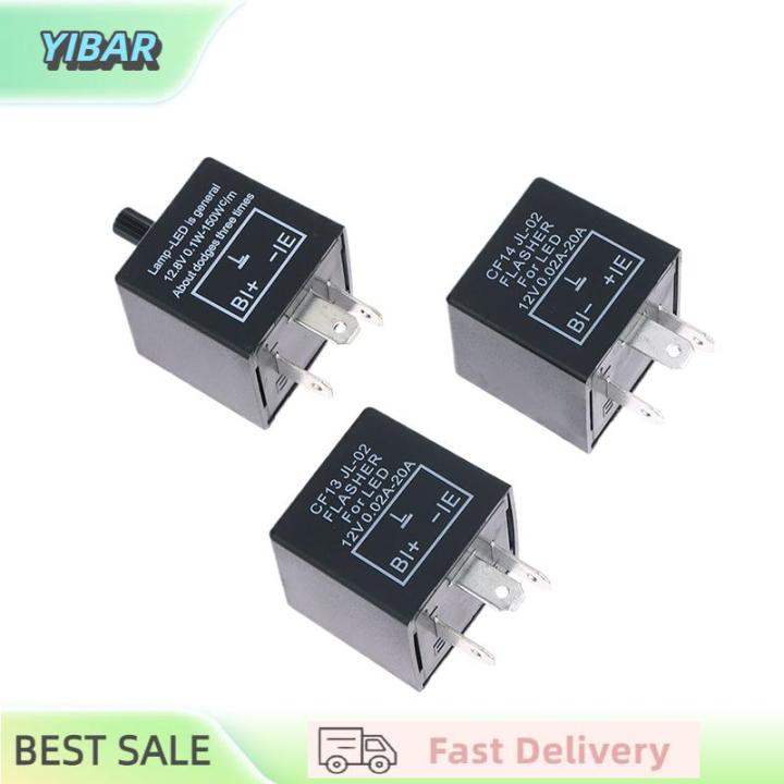 Relè 3 Pin 12V Relè Lampeggiante CF14 Per LED - Risolvi Iperflash - Foto 4