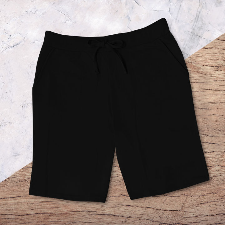 HDC MENS Cotton Shorts With Drawstring-HMB70008 Drawstring Mid