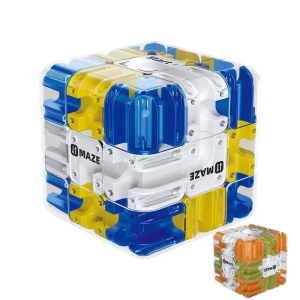 Vixplorn 3D Maze Magic Cube Puzzle Toys - Rolling Ball Labyrinth Stress Reliever Anti-Stress Toys For Kids Adult