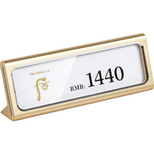 Price Display Board Signs Aluminum Sign Holdersfor Retail Shop Jewelry Price Display