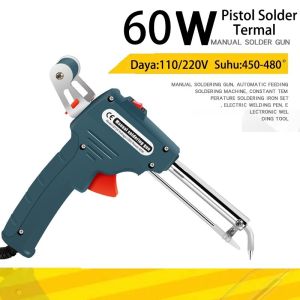 Solder Tembak Listrik Timah Otomatis 60 Watt Iron Automatic 60W Alat Solder Iron Automatic Tin Gun