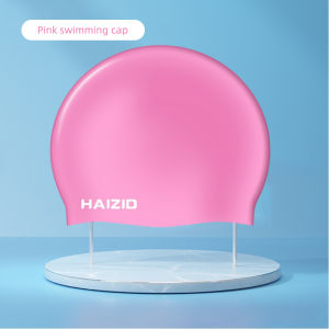 【1-3 Delivery】Kids Swim Caps for Long Hair Silicone Swimming Cap for Girls Boys Kids Large Waterproof Swim Hat