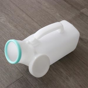 MUQZI Urinal Storage Urinary Bottle Old Man Helper Large-capacity Urinal Toilet Aid Portable 1200ml Car Mobile Toilet Men Women