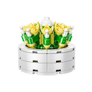 PAIFU Mini Building Block Toy 3D Model Potted Plants Flower Bouquet Brick Assembled Nano Block Small Particles Blocks Building Set Bricks Toys Decoration Gift Others