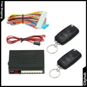 Auto Remote Central Kit 433.92MHz Remote Central Locking Kit DIY Universal Keyless Lock System Car Security System Car Alarm System
