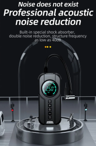 Multifunctional Car Air Pump Wireless Portable Car Tire Pump High Power Inflator