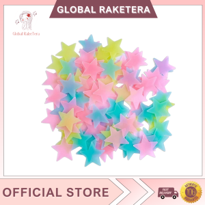 3D Glow In The Dark Star Multicolors kids Living Room Home Decor