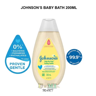 JOHNSONS BABY SHAMPOO 200ML