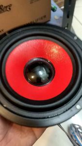 Speaker Component AH 5 Inch Red Woofer Magnet Besar 150 Watt Body Besi