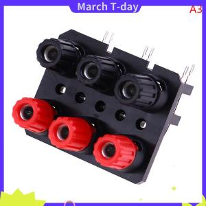 March 2 4 6ตำแหน่งหัวโค้งแจ็คลำโพงภายนอกเครื่องขยายเสียงปลั๊กกล้วย