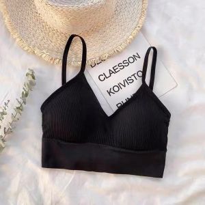 ชุดชั้นใน สปอร์ตบรา บราไร้โครงไร้ขอบ บราแฟชั้น เสื้อในหญิงสุดเก๋ บราโชว์หลังสุดเซ็กซี่  มี3สีให้เลือก