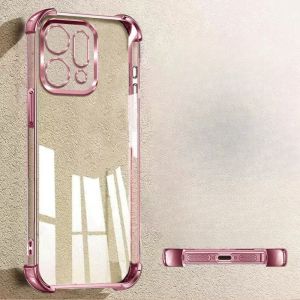 Luxury Plating Case For OPPO Reno 14 Pro Reno 14F Clear Shockproof Camera Protection Cover