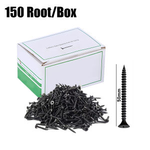 5Box/1500Pcs Gypsum screw Black screw for wood for metal 20MM TO 50MM
