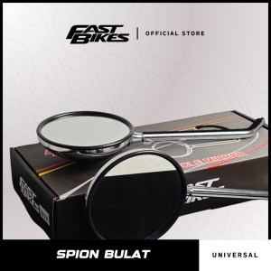 Fastbikes - Spion LX LXV 125 150 Kaca Mirror Vespa Kiri Kanan Kaca Spion Bulat Variasi