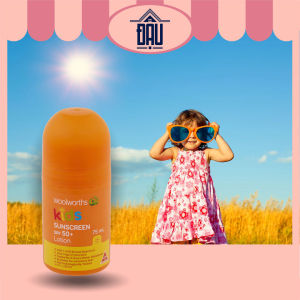 Kem chống nắng cho trẻ em nội địa Úc Woolworths Kids Sunscreen SPF 50+ Lotion - 75ml
