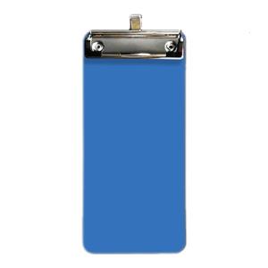 Portable Small Clipboard File Organizers 10x22cm Receipt Clipboard Metal Clip Writing Board with Hanging Hook for Office