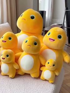 FClilysshop Tiktok New Baby Nailong Dragon Soft Dolls Cute Little Dinosaur Plush toy For Birthday Present 18/23/35/45/60 CM