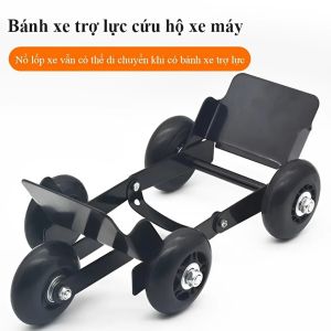 Bánh xe trợ lực bánh xe cứu hộ xe máy bánh xe dự phòng thủng săm lốp xe máy chịu lực tốt