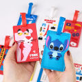 Thẻ Tag Gắn Đeo Hành Lý Vali Hoạt Hình - Bao Thẻ Name Tên Treo Vali Tiện Ích. 