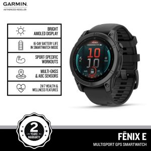 Đồng hồ thông minh Garmin fēnix® E – AMOLED_Mới hàng chính hãng