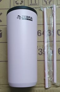 Ly giữ nhiệt Zebra Delight 590ml 912728 - tặng 2 ống hút