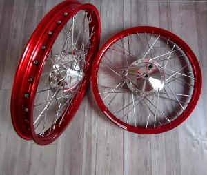 Căp bánh căm Crom niềng nhôm Thái đã rút căm sẵn dành cho Wave Dream