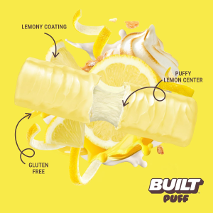 Bánh Puff Protein Bar ngàn lớp 17g protein BUILT : lẻ 1 thanh