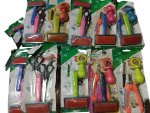 1-8pcs Assorted Set 3in1 Grooming Kit pet Grooming tool Set