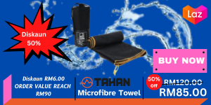 TAHAN Microfiber Quick Dry Towel