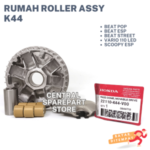 (HONDA) K44 BEAT POP STREET VARIO 110 LED SCOOPY ESP FI / TUTUP RUMAH ROLER / FINDRIVE FACE / TUTUP RUMAH ROLLER PULLEY / LAWAN KIPAS CVT / BOSH