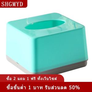 [COD] SHGMYD กล่องกระดาษทิชชูพลาสติกทรงสี่เหลี่ยมใช้ในเชิงพาณิชย์กล่องกระดาษทิชชู่สำหรับบ้านร้านอาหารห้องนั่งเล่นพิมพ์โลโก้ได้ง่าย