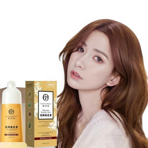 Kem Gội Nhuộm Tóc Thảo Dược 500ml – Phủ Bạc Nhanh Lên Màu Chuẩn – Gừng Nhân Sâm Không Hóa Chất