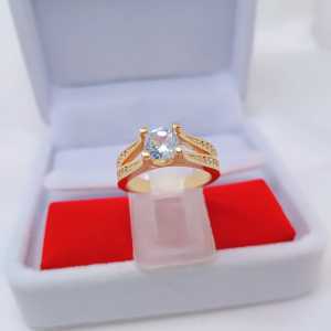 Cincin Jumbo Wanita Aksesoris Fashion Awet Tahan Lama Anti Karat Cocok Untuk Harian G8-5D