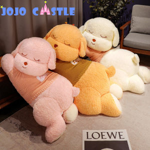 JOJO CASTLE  Styles Sweater Dog Plush Toy Soft Stuffed Animal Doll Sleeping Dog Plushie 80/100/130/130cm Sofa Cushion Pillow Girls Birthday Baby Kids Gift