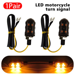 Semetal đèn báo rẽ xe máy phổ 4 LED nhấp nháy blinker singal ánh sáng xe máy thiết bị chiếu sáng