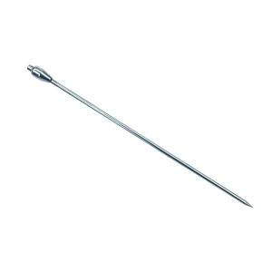 XYAX 20Pcs Silver Color tail Picks Stainless Steel Long Handle Fruit Sticks Food Grade Reusable Martini Picks Party