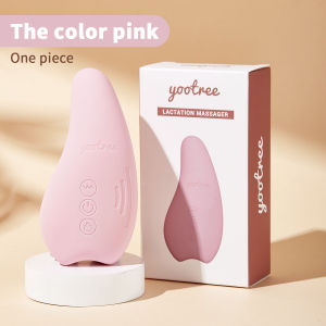 yootree Warming Lactation Massager Soft Lactation Massager for Clogged Ducts Relieve Breast Pain & Boost Milk Flow 2in1 Heat Breast Massager