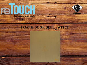 Retouch Elegance Senses Socket / 13A / 15A / 20A / COLOUR : BLACK / Wall Switch Slim Modern Switch Design / SIRIM