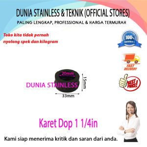 Karet Dop 1 1/4"