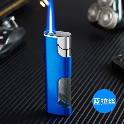 Korek Api Gas Bara 047 Mancis Isi Ulang Slim Jet Torch Lighter Murah