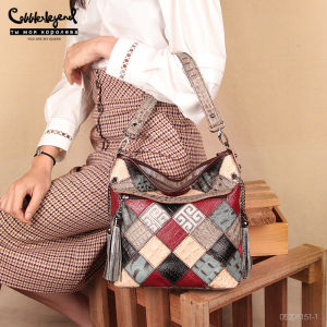 Cobbler Legend Women Bag Genuine Leather Ladies Shoulder Designer Band Large Crossbody For Female Retro Luxury Top-handle