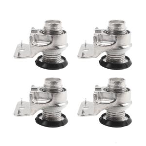 4x Furniture Levelers Adjustable Leveling Feet Heavy Duty Furniture Leg Pad for Table Leg Furniture Feet Cabinets Raiser