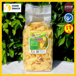 ⚡ส่งไว⚡ทุเรียนทอด OTOP แผ่นกลาง 200g 300g 400g หมอนทอง มี อย. จันทบุรี ตราป้าแกลบ (PK-040/056/064)