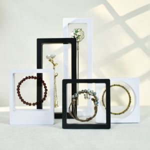 URBAG PE Film Jewelry Storage Box Earrings Ring Jewelry Display Box 3D Gift Presentation Case Jewelry