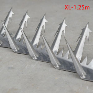 Wall Spike Anti Maling 1.25m Panjat Tembok Pagar Kawat Duri Untuk Anti Maling Panjat Pagar