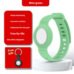 Child location bracelet - Elderly anti-loss device. Kids lost location locator. Tracking watch with GPS function.